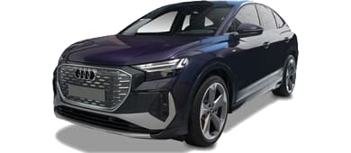 Audi Q4 Sportback e-tron 40 e-tron S Edition leasen - front angle - DirectLease